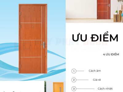 Cửa gỗ chịu nước là gì? Tìm hiểu chi tiết về các loại cửa nhựa chịu nước